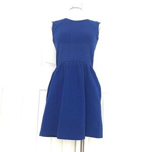 Royal Blue Mini Dress